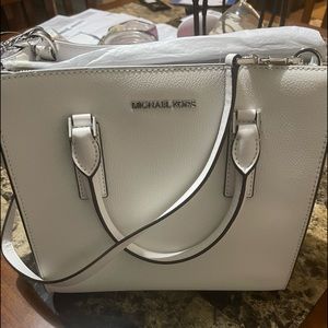 Michael Khors White Purse